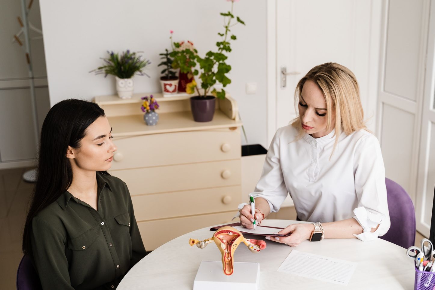 Спайки в малом тазу